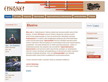 Tablet Screenshot of etno.net